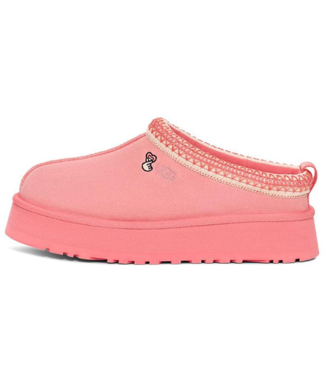 UGG AUSTRALIA Розовые замшевые ботинки, фото 7