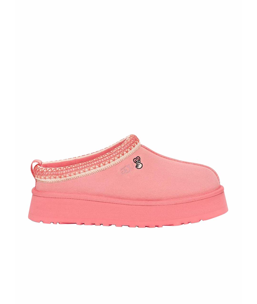UGG AUSTRALIA Розовые замшевые ботинки, фото 1