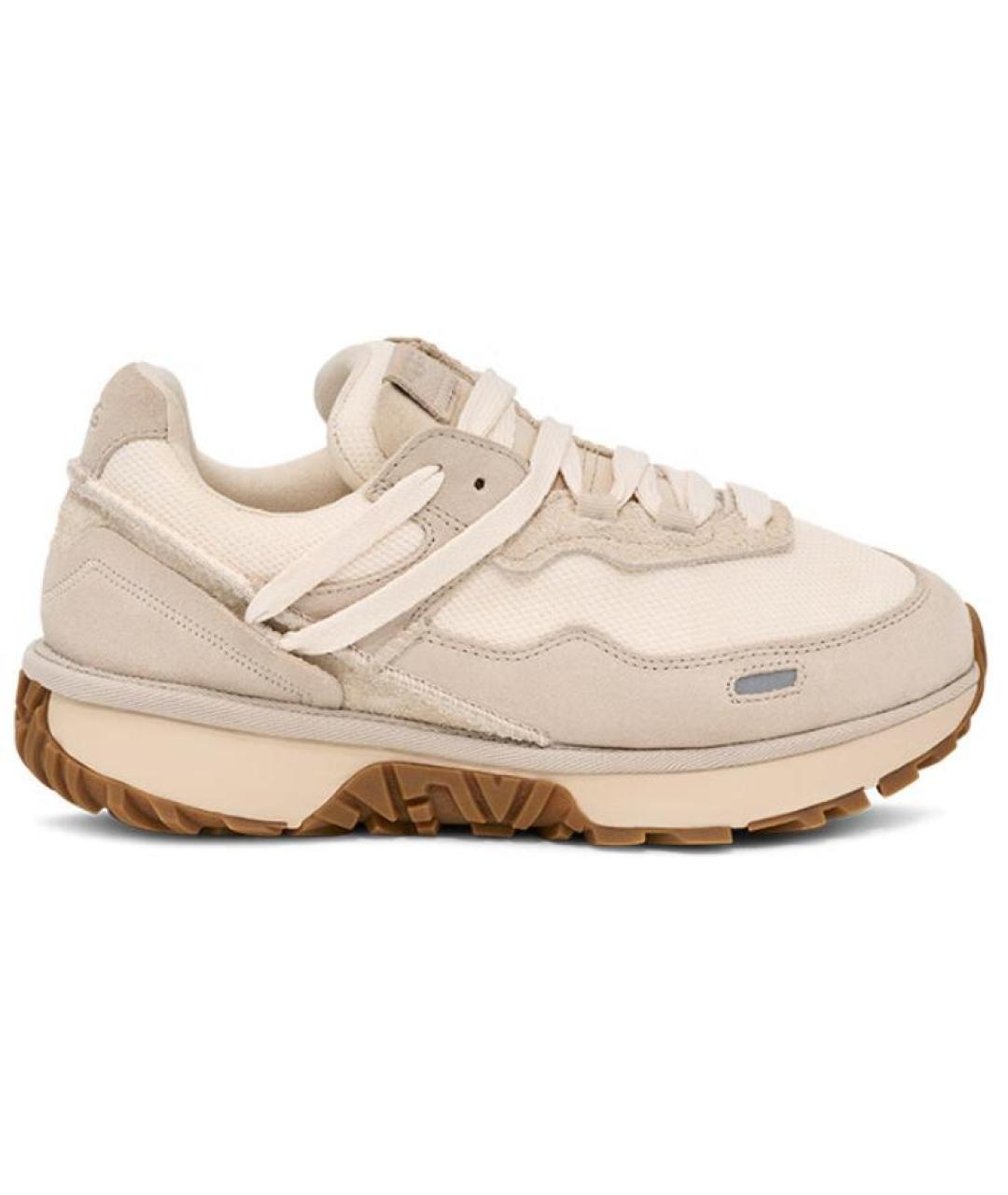 UGG AUSTRALIA Бежевые нубуковые кроссовки, фото 1