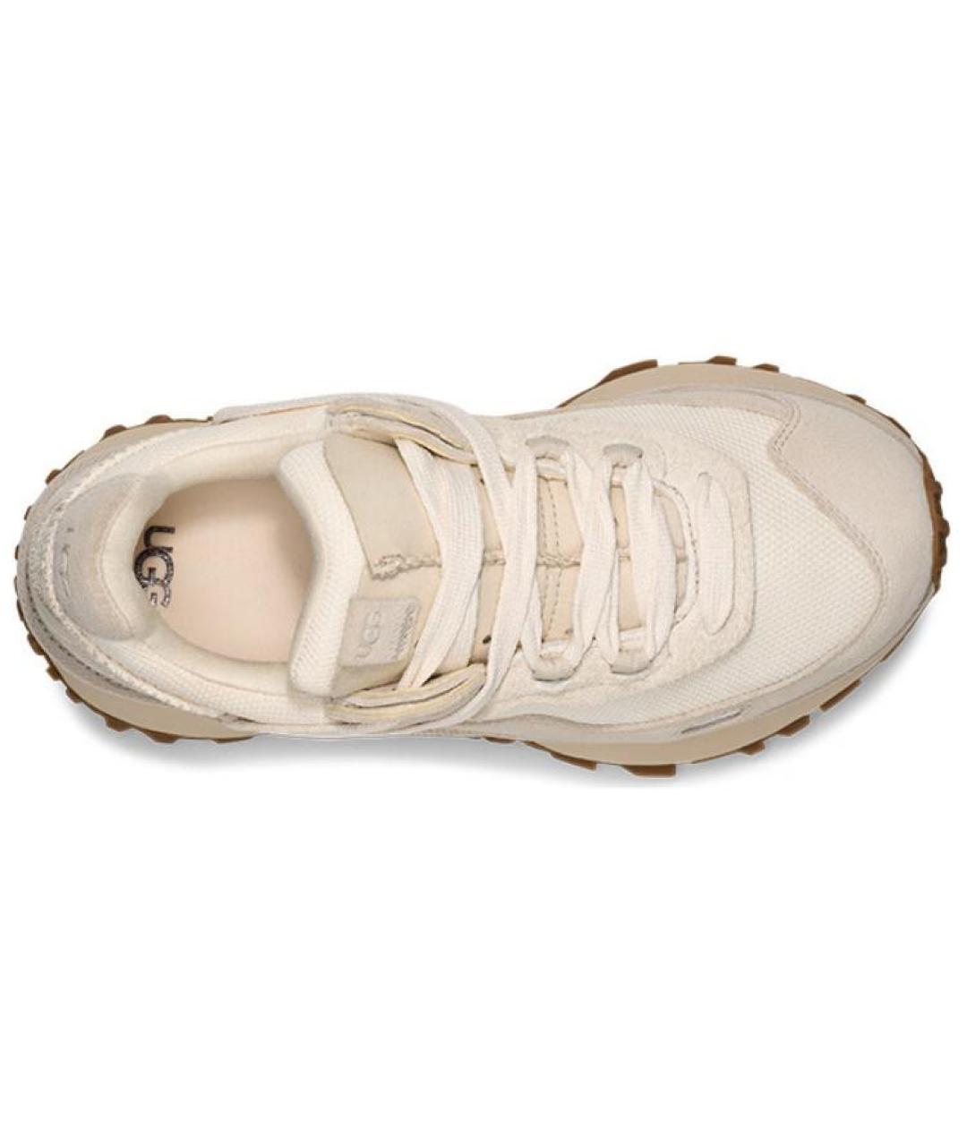 UGG AUSTRALIA Бежевые нубуковые кроссовки, фото 5