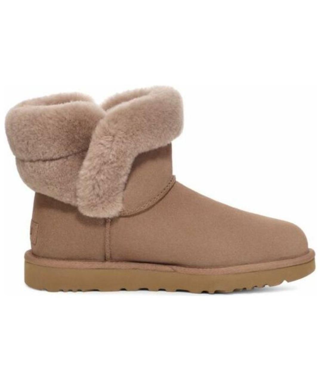 UGG AUSTRALIA Коричневые замшевые ботинки, фото 1