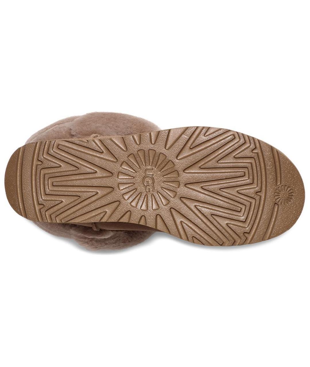 UGG AUSTRALIA Коричневые замшевые ботинки, фото 6