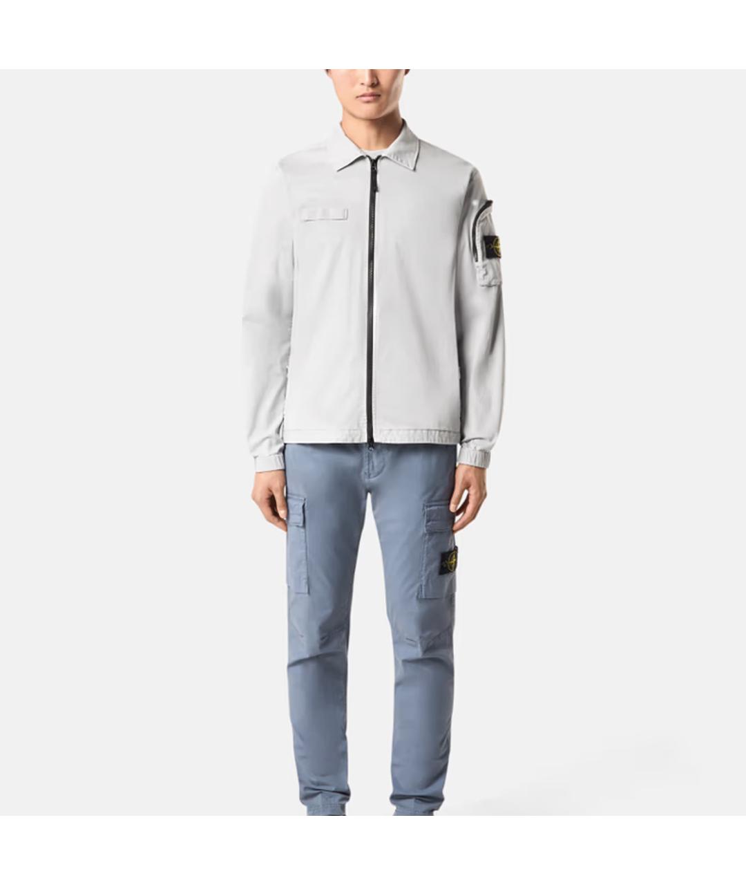 STONE ISLAND Серая куртка, фото 3