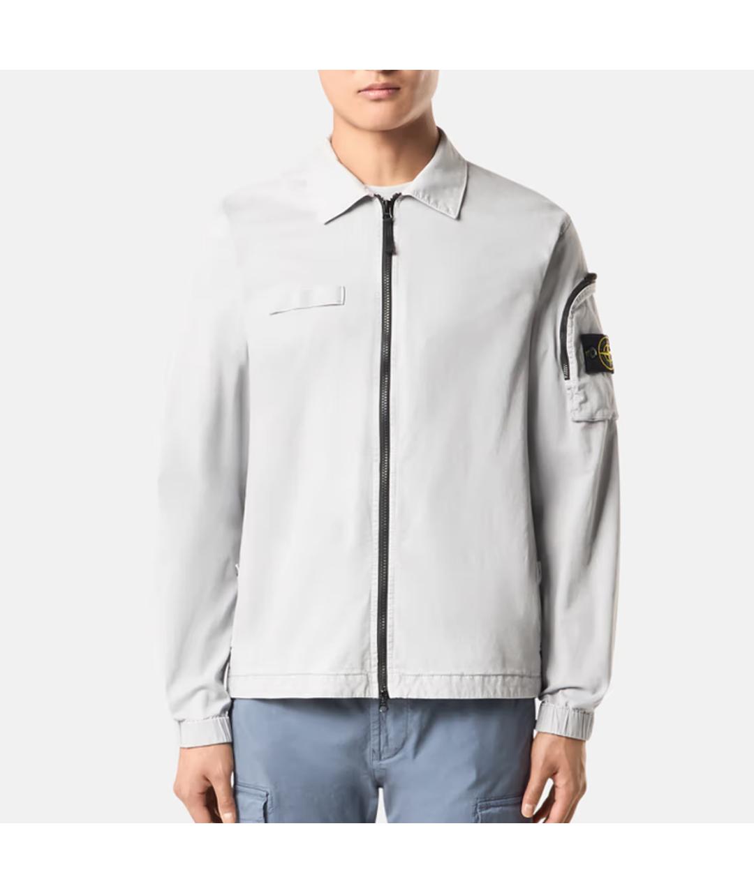 STONE ISLAND Серая куртка, фото 2