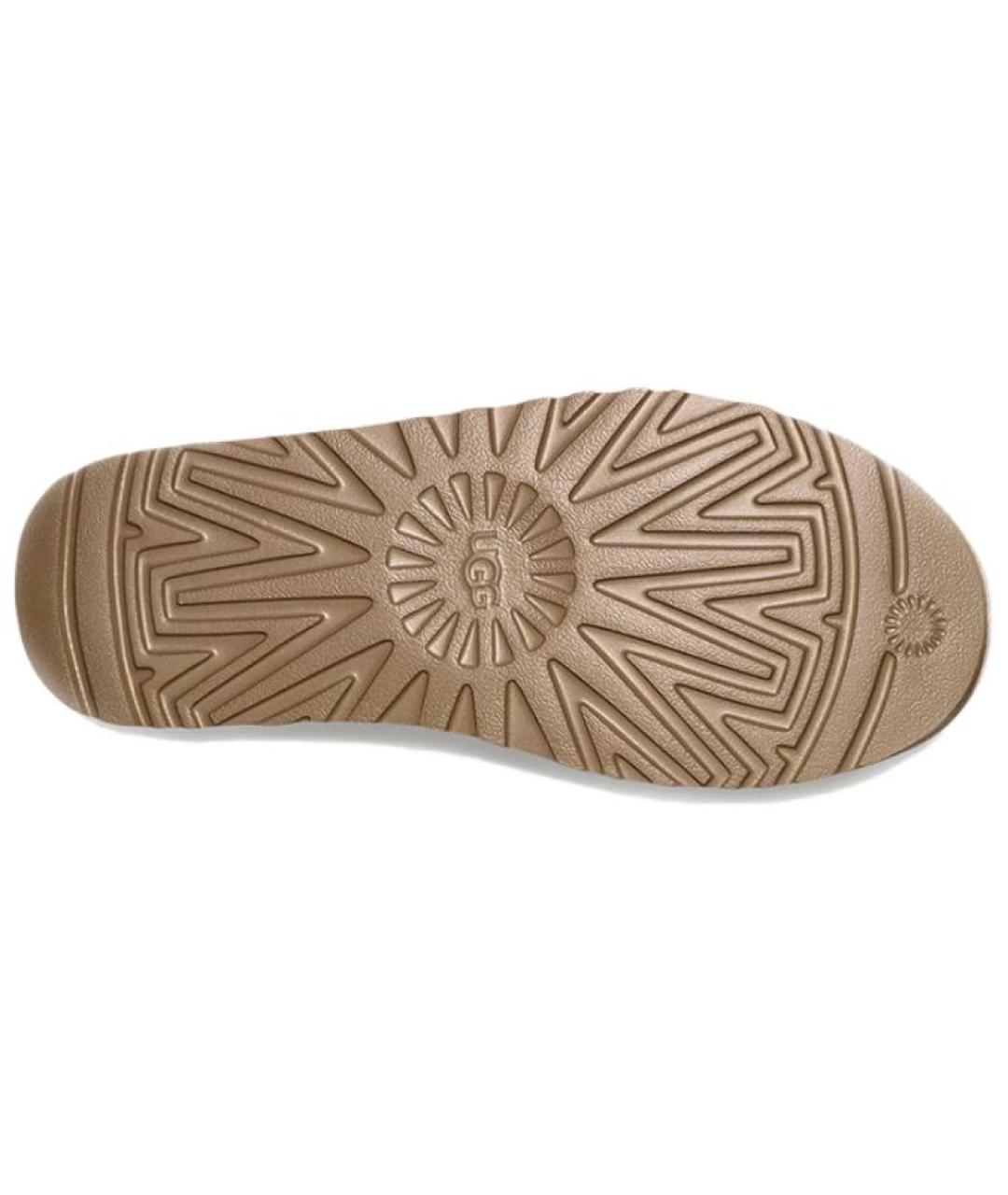 UGG AUSTRALIA Бежевые низкие ботинки, фото 4