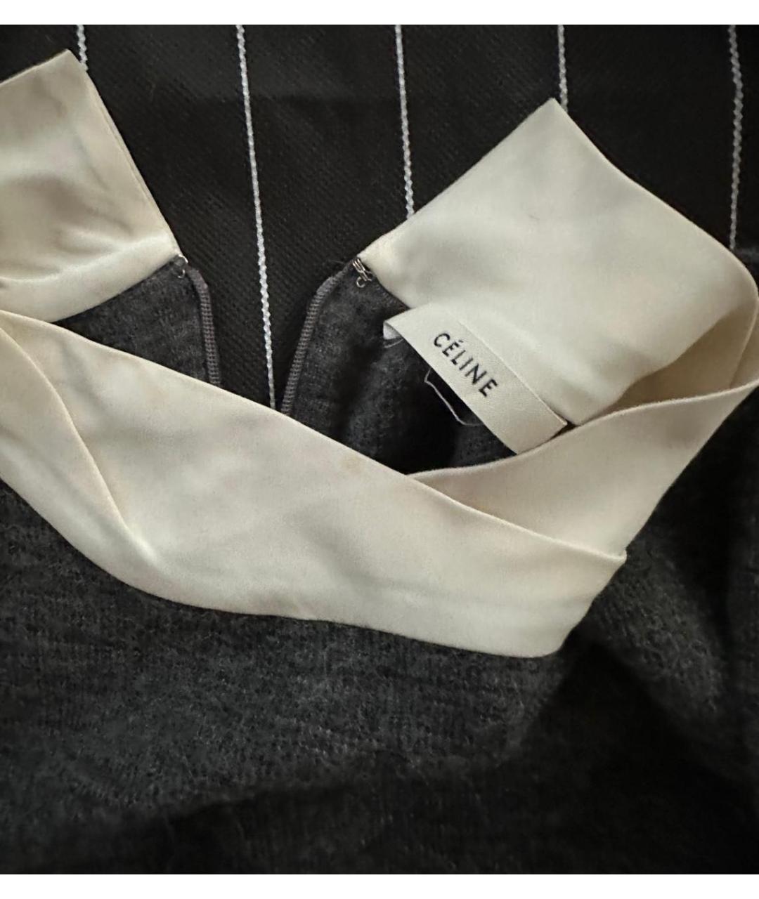 CELINE Серый джемпер / свитер, фото 2