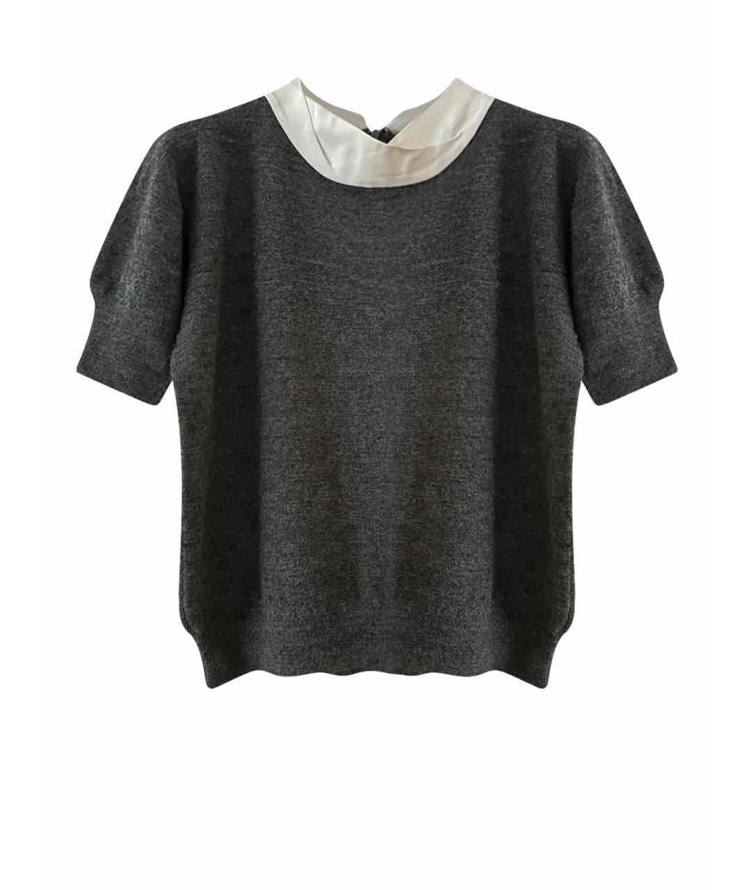 CELINE Серый джемпер / свитер, фото 1