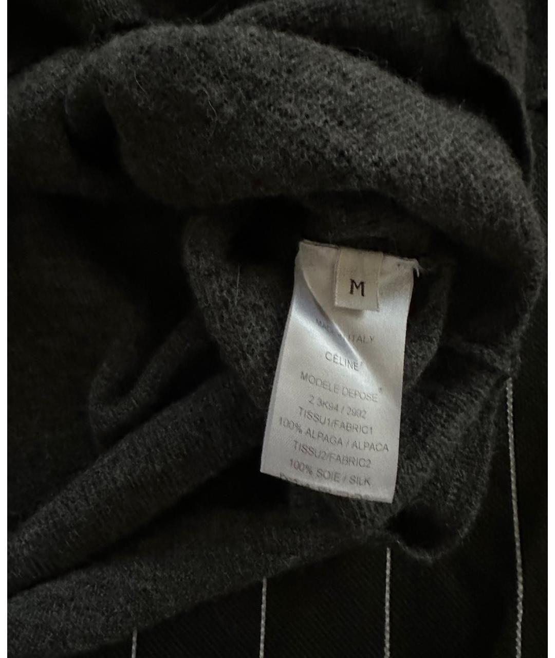 CELINE Серый джемпер / свитер, фото 4