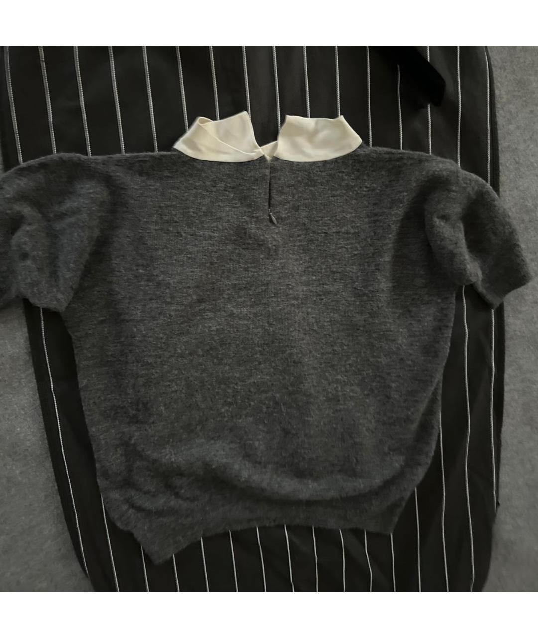 CELINE Серый джемпер / свитер, фото 5