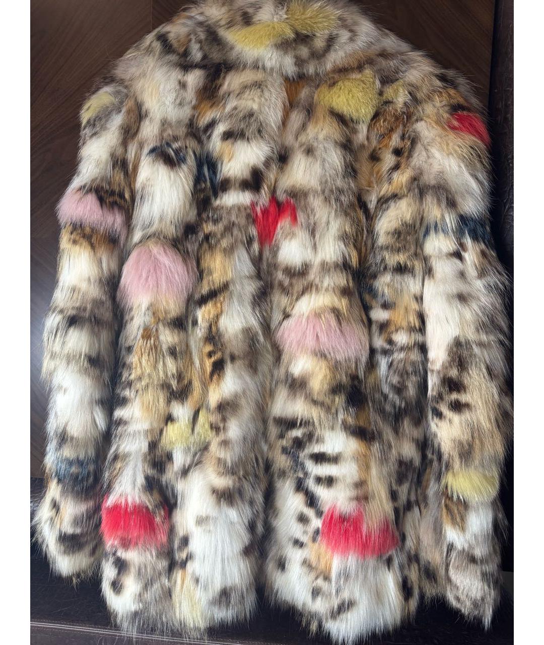 SAINT LAURENT Меховая шуба, фото 2