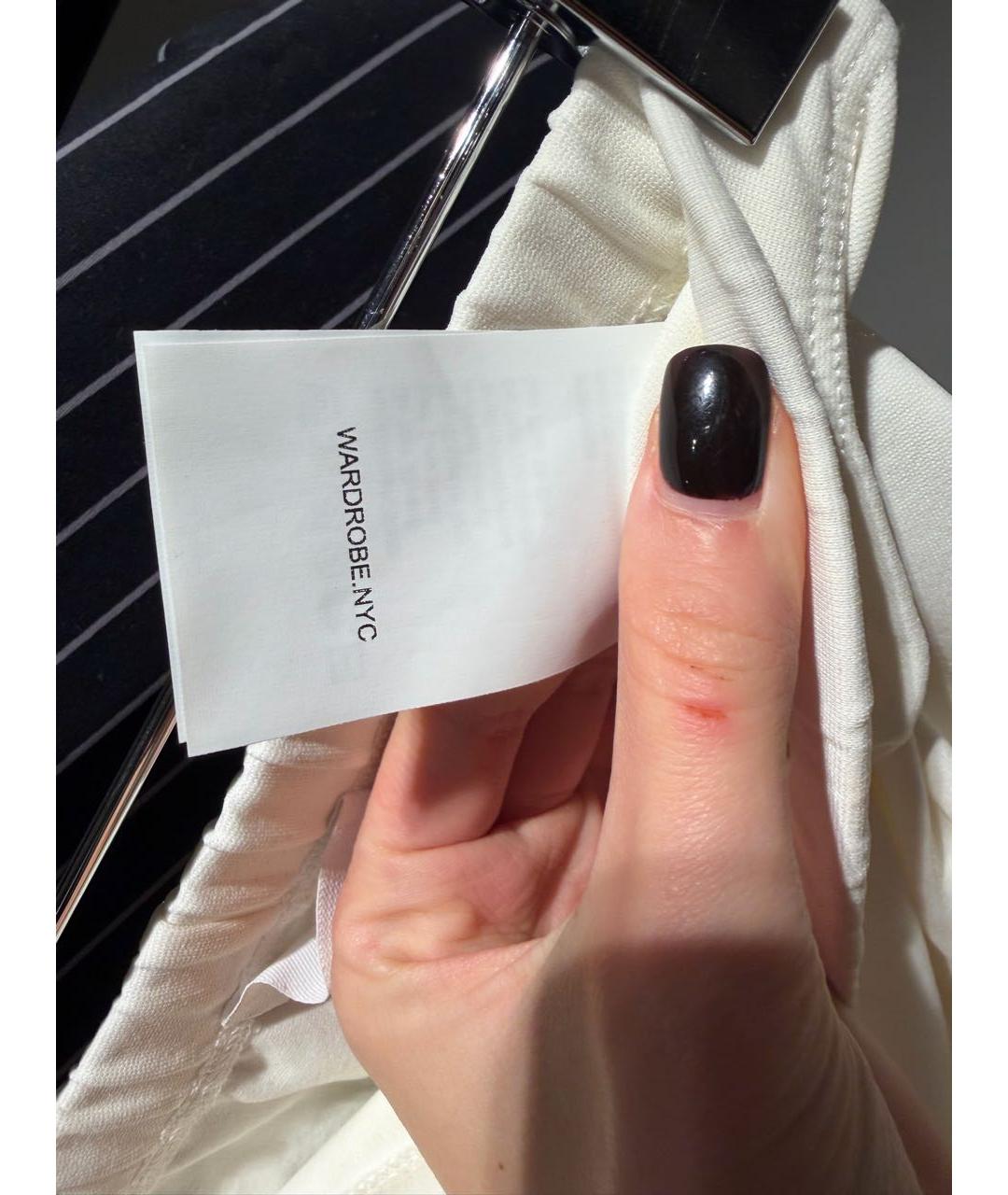 WARDROBE.NYC Белые леггинсы и велосипедки, фото 2