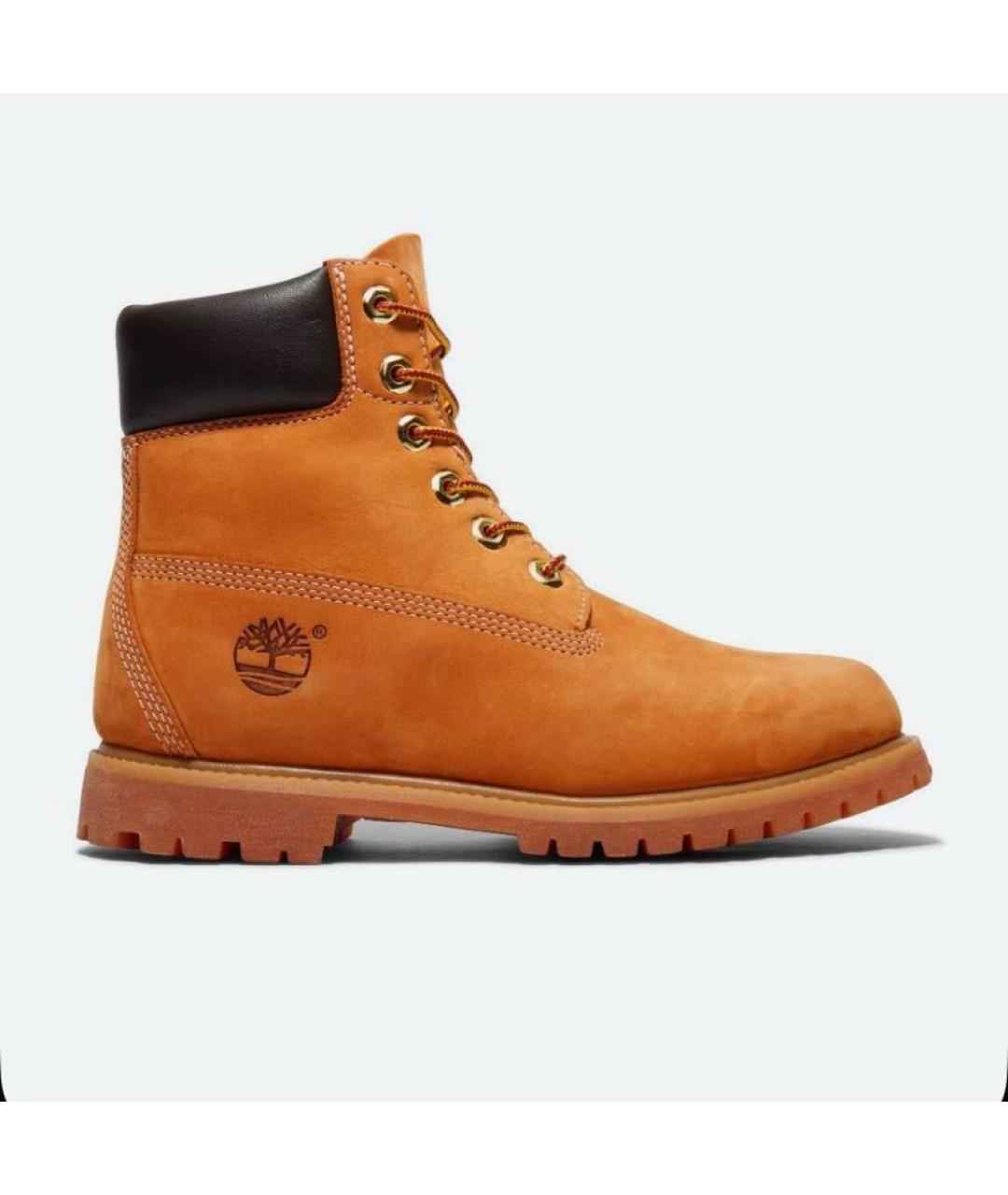 TIMBERLAND Бежевые кожаные высокие ботинки, фото 8