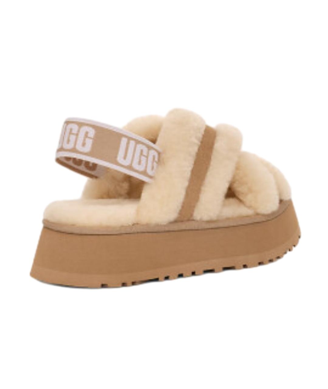 UGG AUSTRALIA Бежевые сандалии, фото 4
