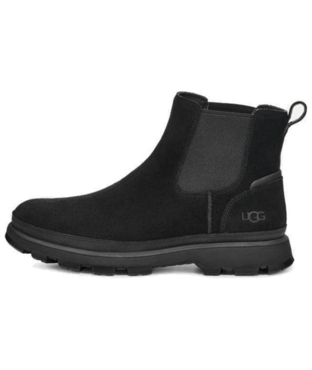 UGG AUSTRALIA Черные низкие ботинки, фото 2