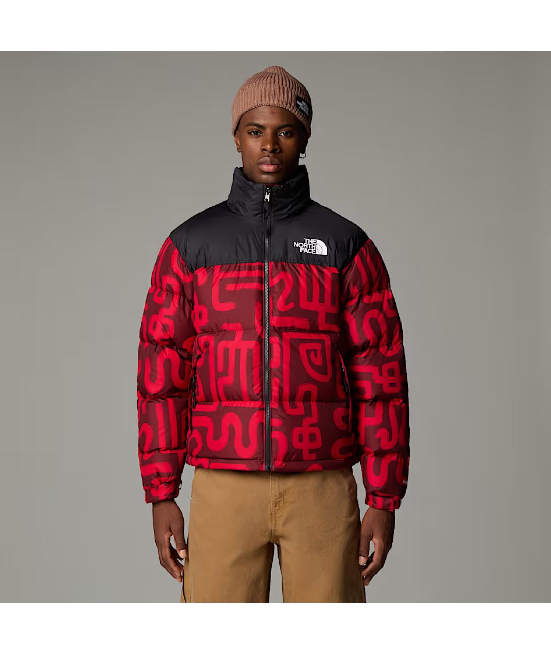 THE NORTH FACE Красная полиамидовая куртка, фото 3