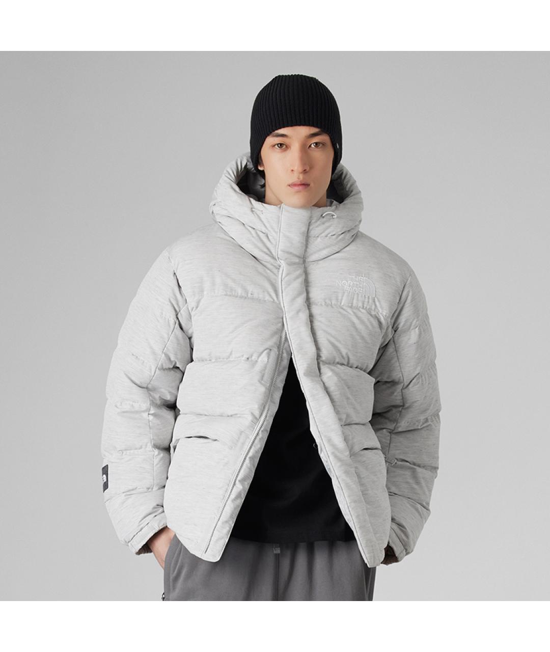 THE NORTH FACE Серая полиамидовая куртка, фото 2