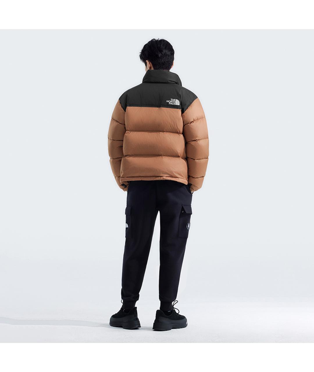 THE NORTH FACE Коричневый пуховик, фото 4
