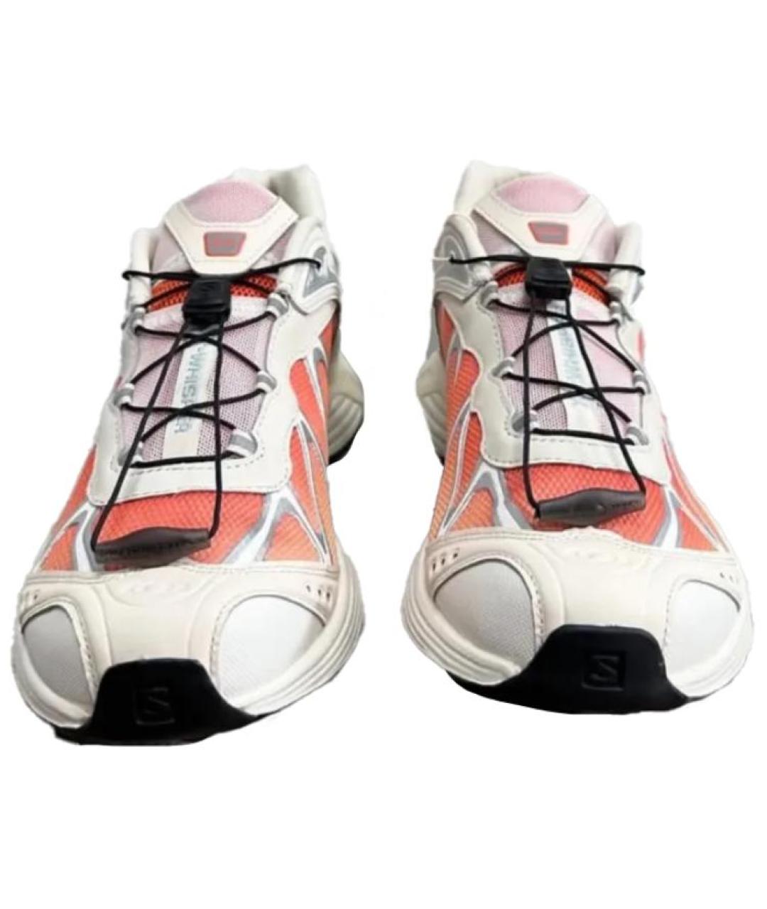 SALOMON Оранжевое текстильные кроссовки, фото 2