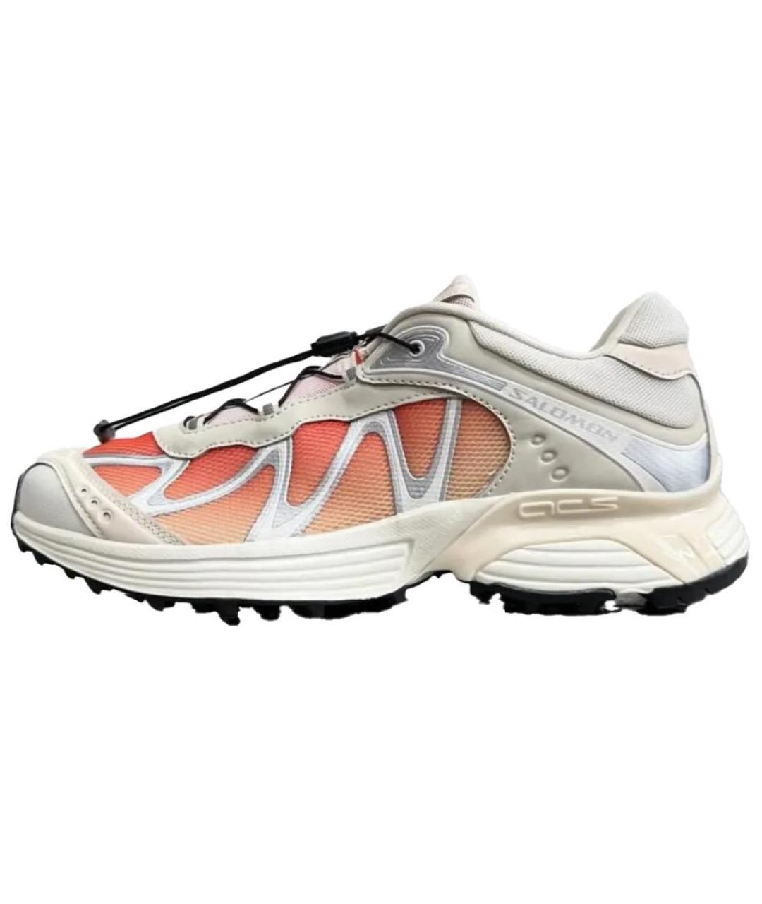 SALOMON Оранжевое текстильные кроссовки, фото 3