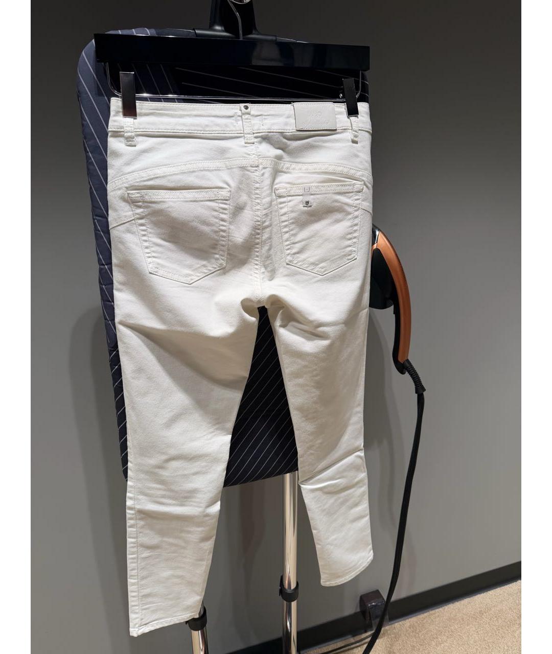 LIU JO Белые джинсы слим, фото 3