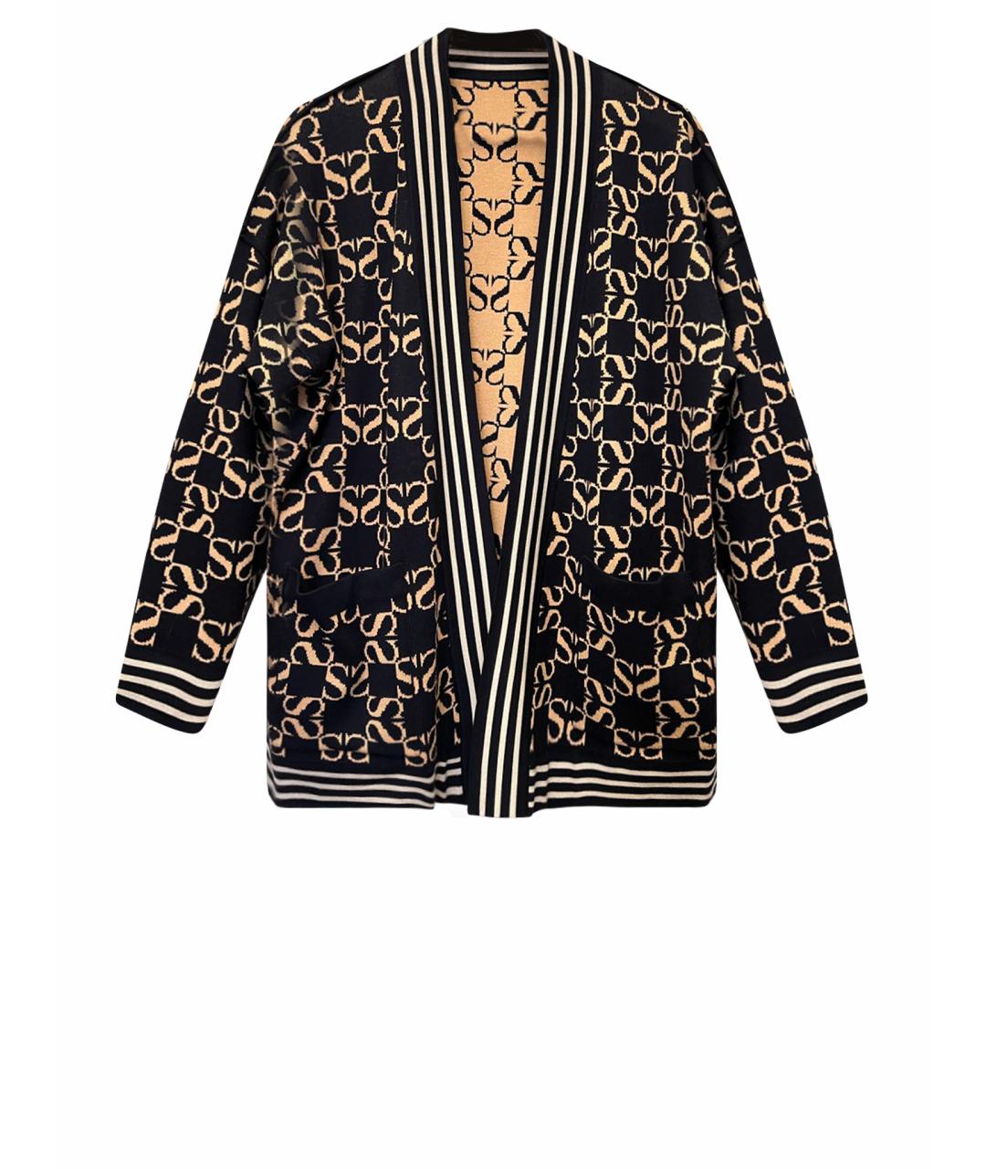 SANDRO Черный полиамидовый кардиган, фото 1