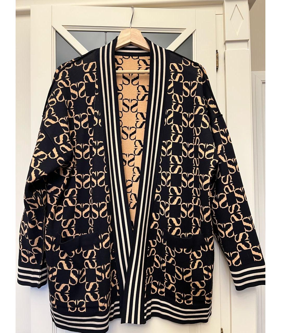 SANDRO Черный полиамидовый кардиган, фото 5