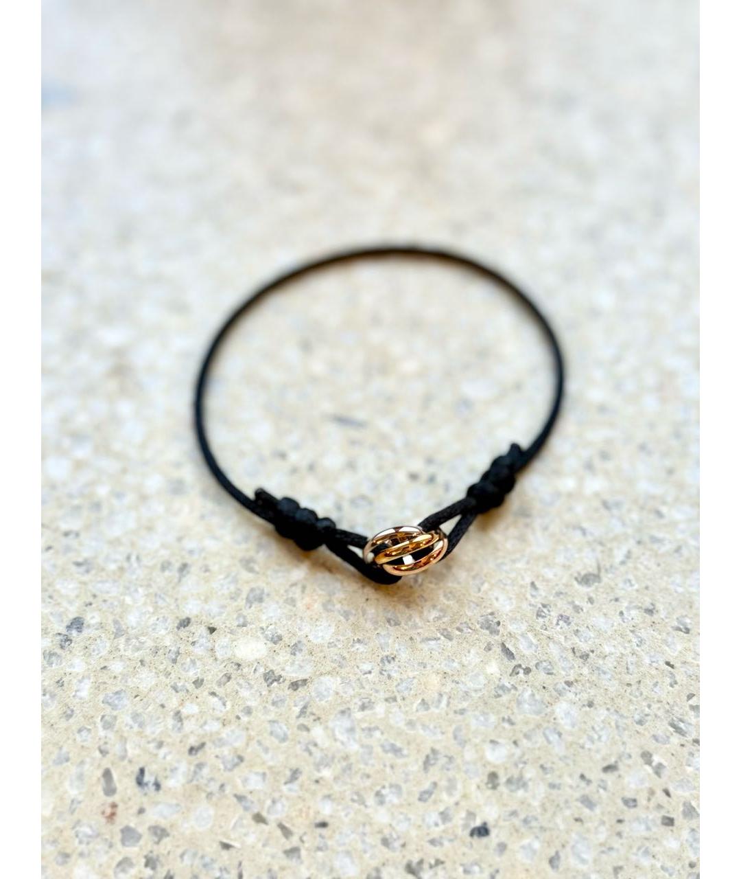 CARTIER Черный браслет из розового золота, фото 8