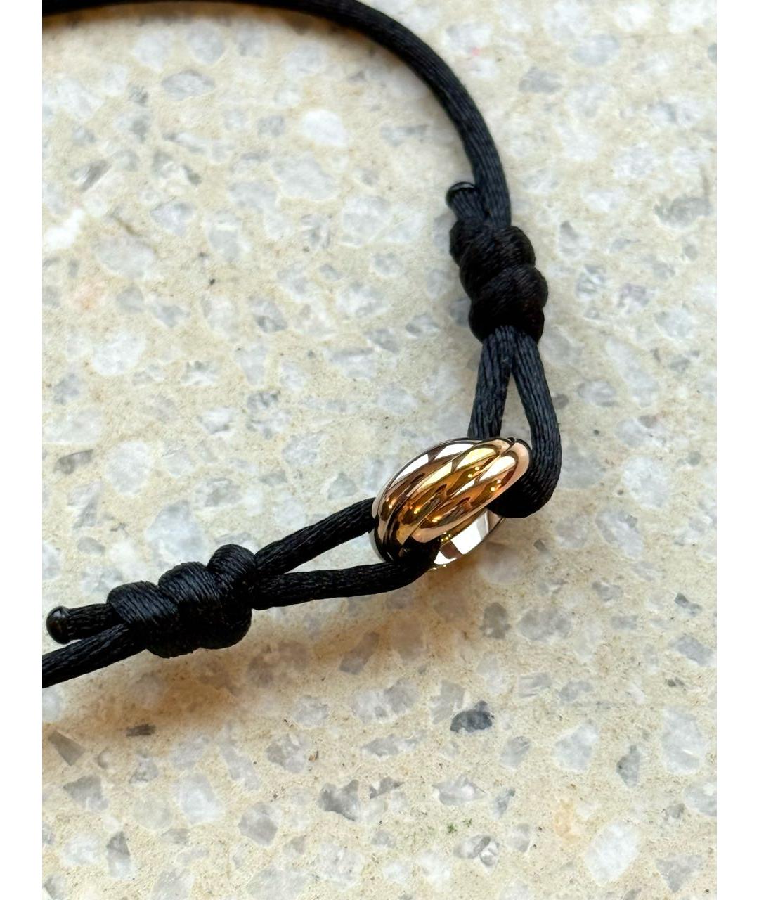 CARTIER Черный браслет из розового золота, фото 3