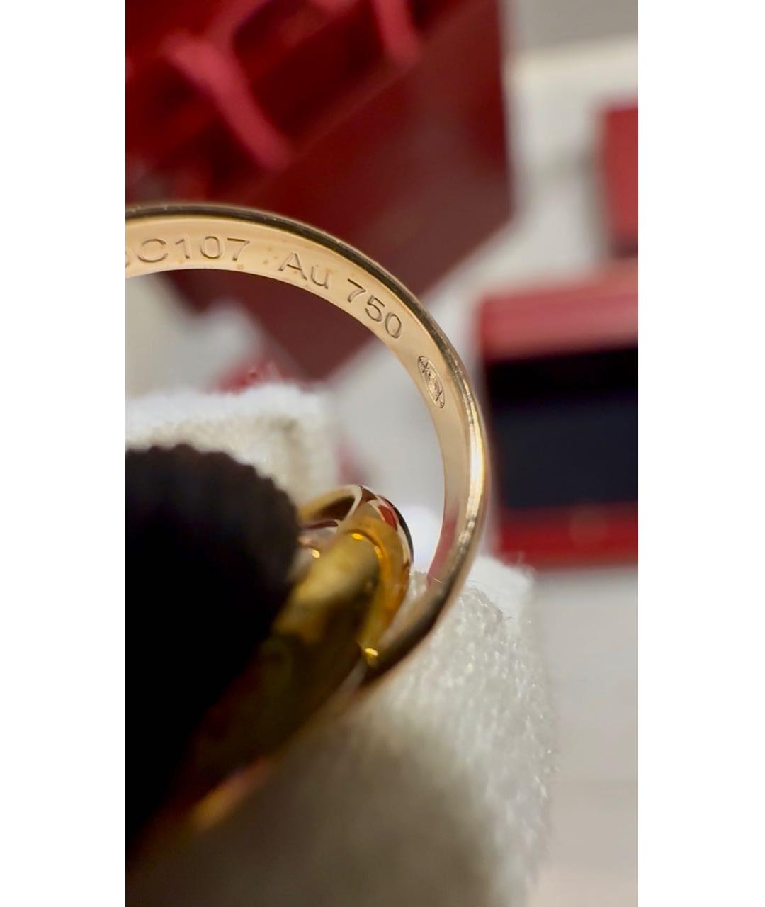 CARTIER Черный браслет из розового золота, фото 6