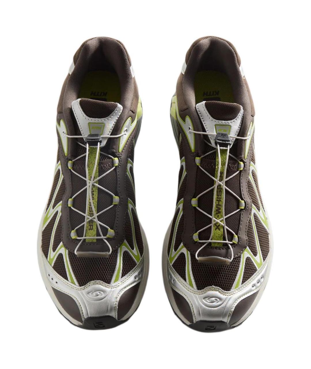 SALOMON Коричневые текстильные кроссовки, фото 5