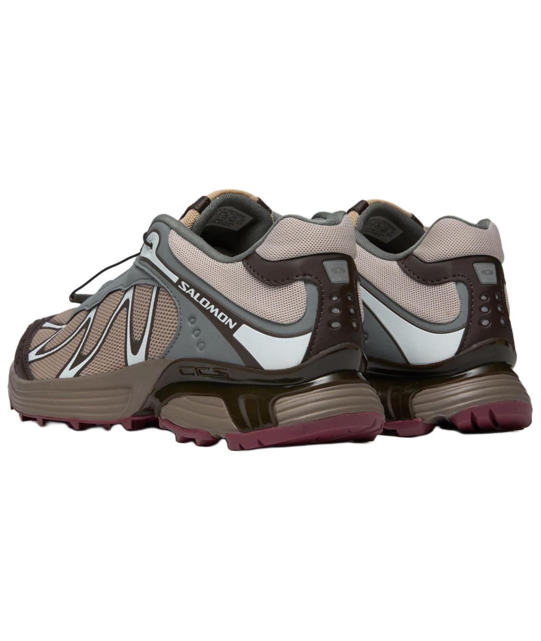 SALOMON Коричневые текстильные кроссовки, фото 3