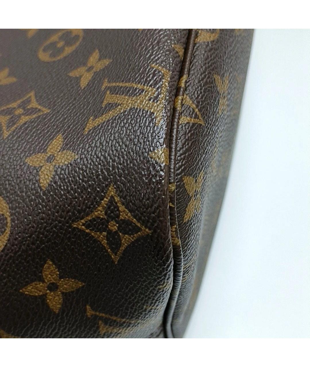 LOUIS VUITTON Коричневая сумка тоут, фото 6