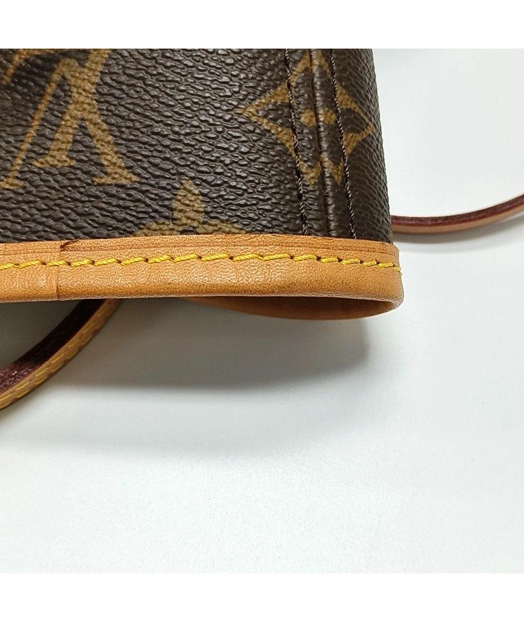 LOUIS VUITTON Коричневая сумка тоут, фото 7