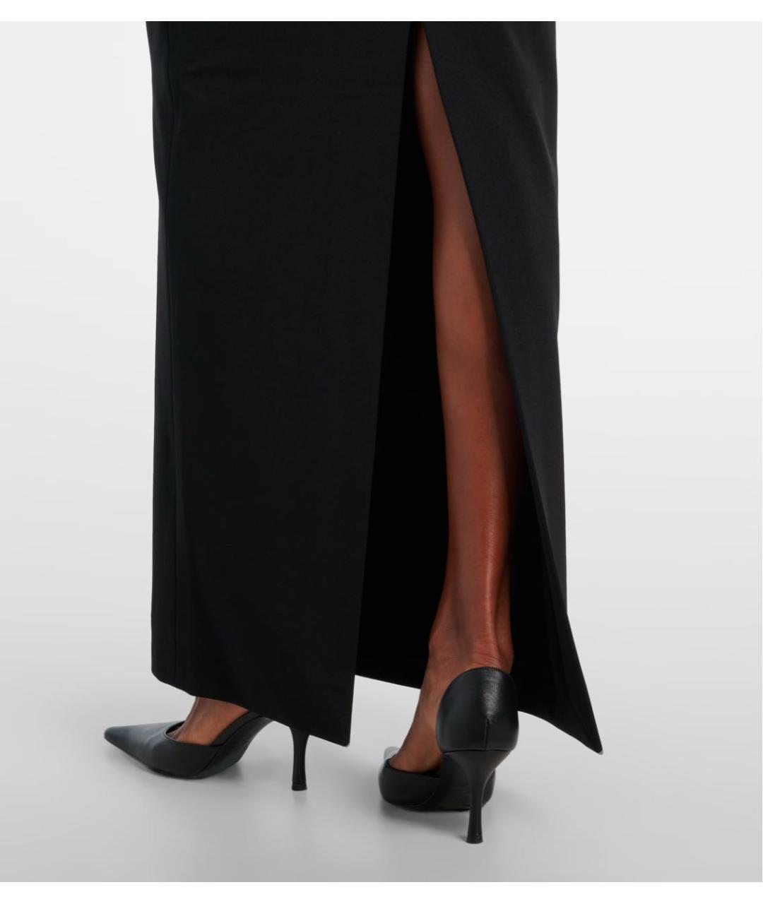 SOLACE LONDON Черное полиэстеровое коктейльное платье, фото 4