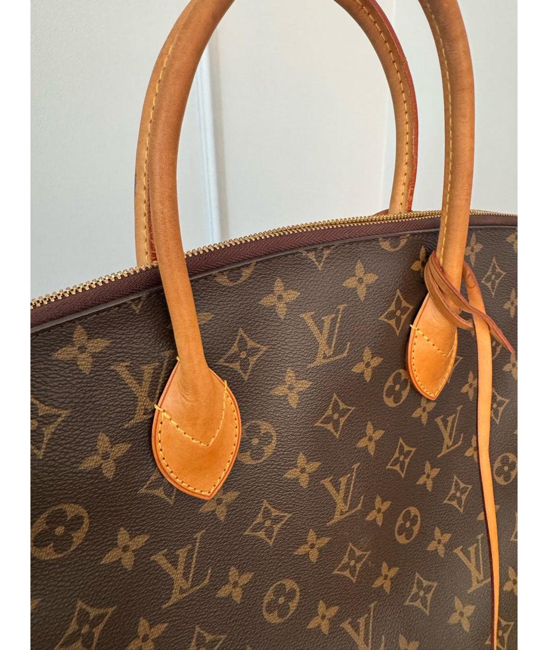 LOUIS VUITTON Коричневая сумка тоут, фото 2
