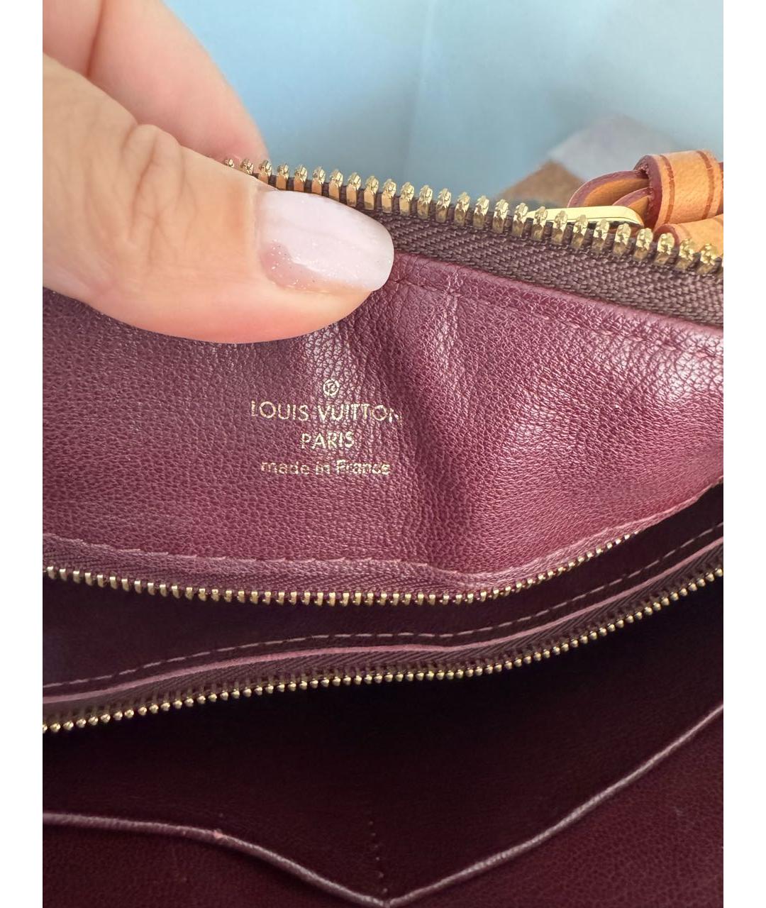 LOUIS VUITTON Коричневая сумка тоут, фото 4