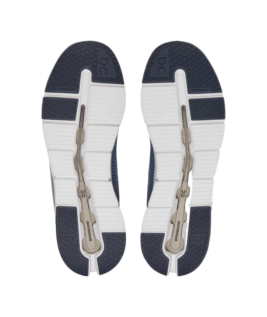 ON Синие текстильные низкие кроссовки / кеды, фото 5