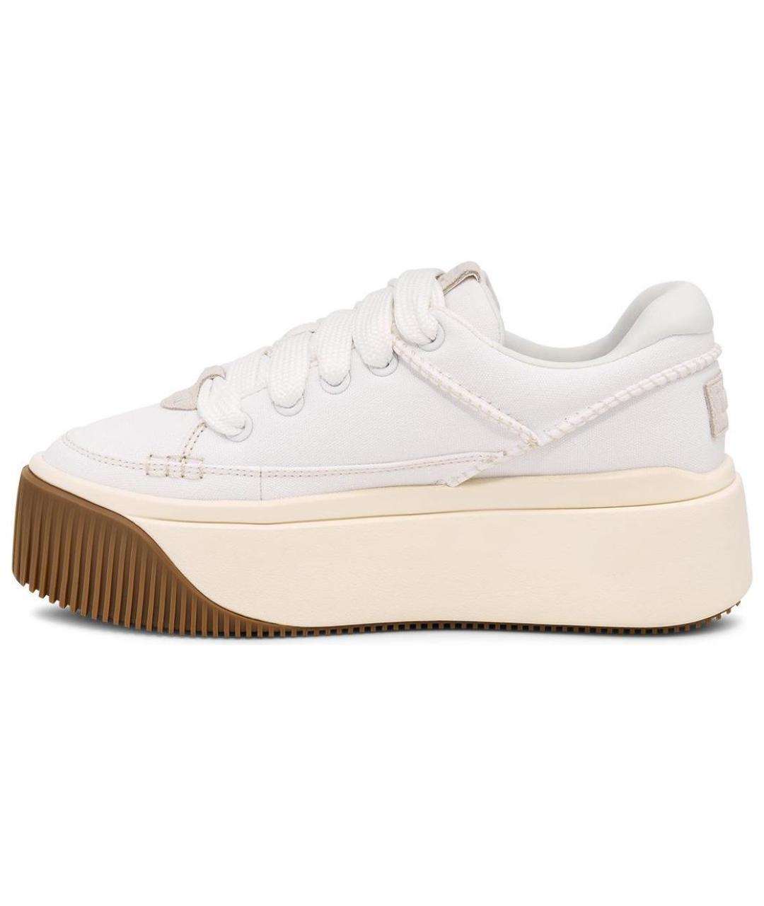 UGG AUSTRALIA Белые текстильные кроссовки, фото 2