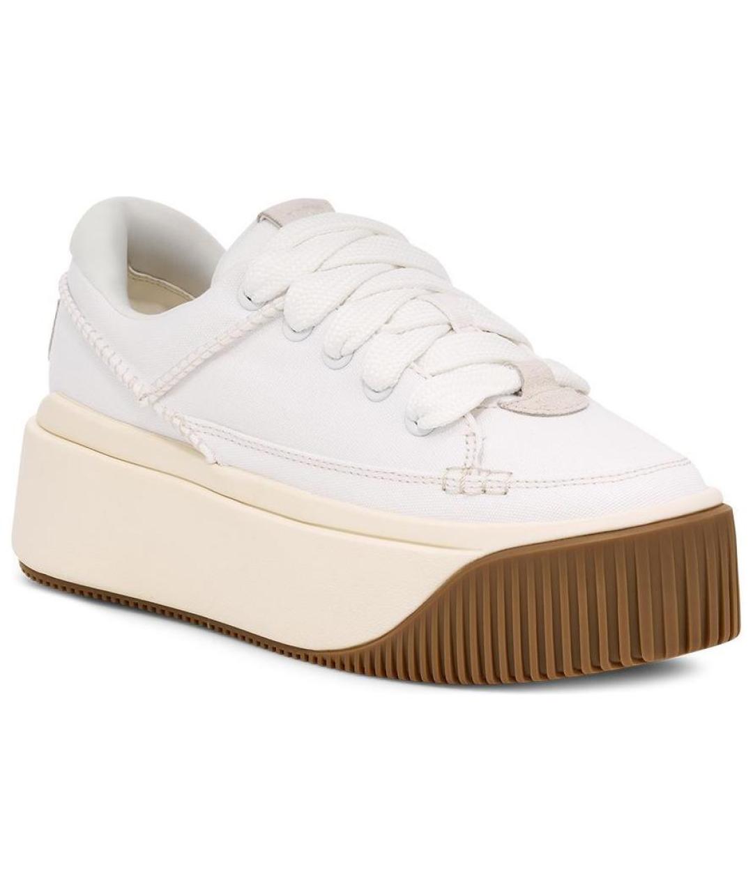 UGG AUSTRALIA Белые текстильные кроссовки, фото 3