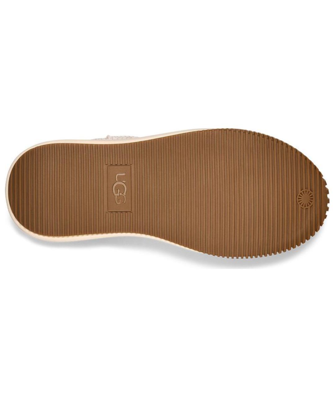 UGG AUSTRALIA Белые текстильные кроссовки, фото 6