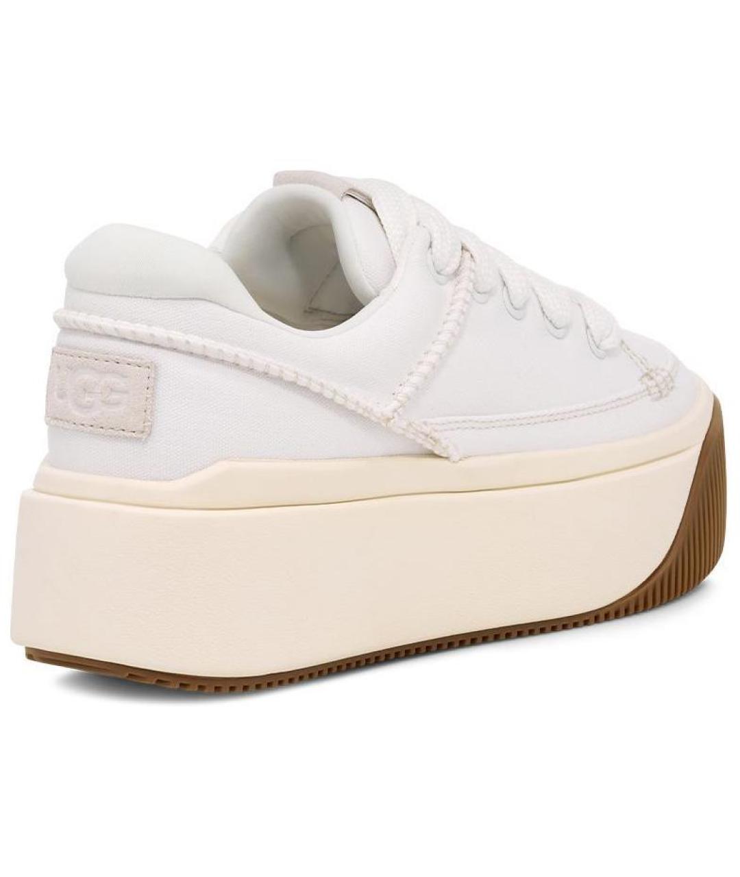 UGG AUSTRALIA Белые текстильные кроссовки, фото 5