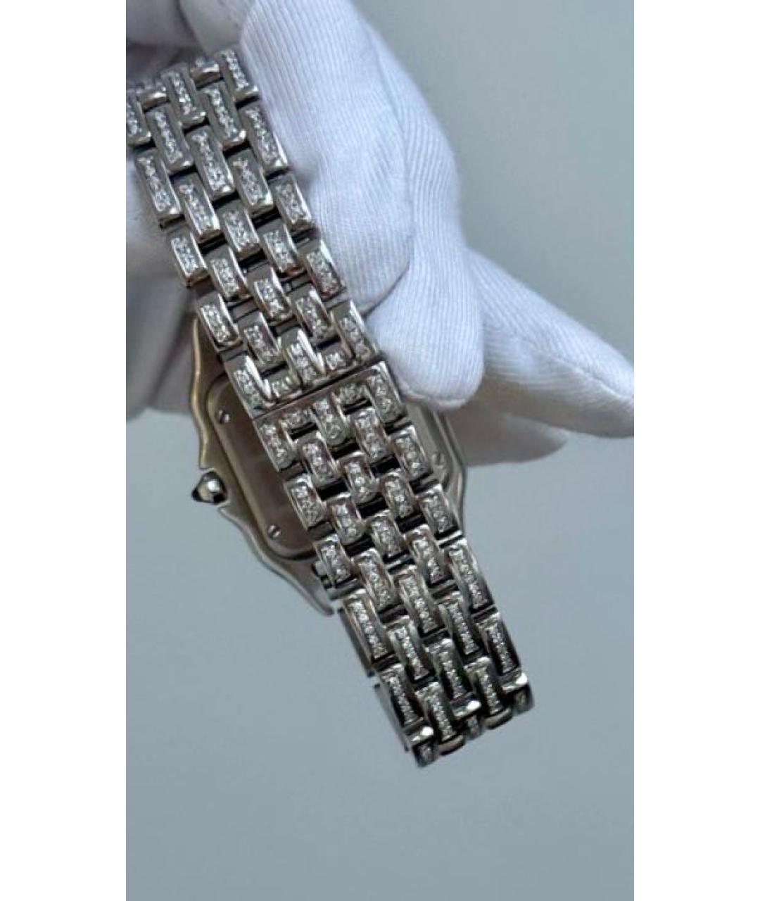 CARTIER Белые часы из белого золота, фото 6