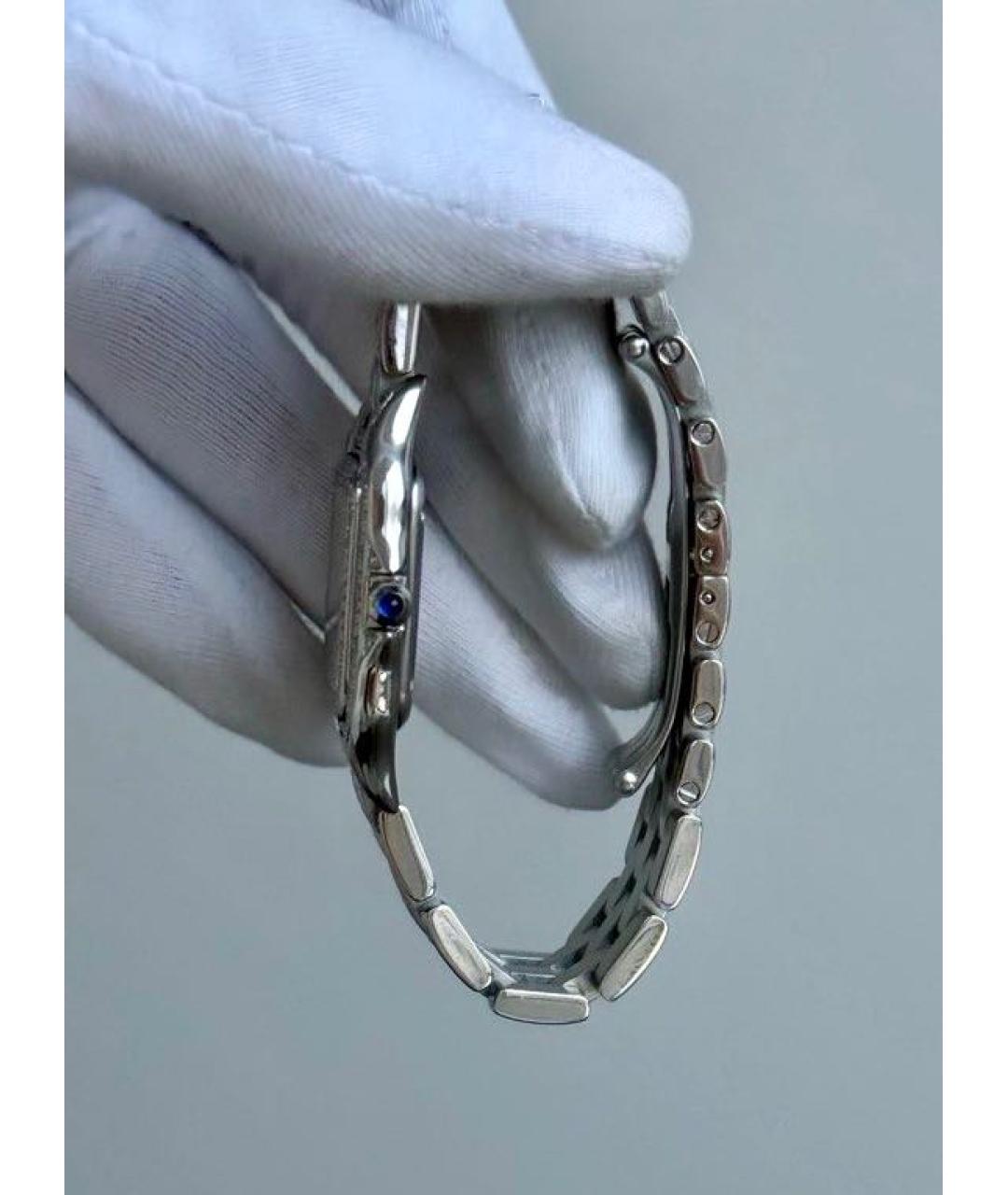 CARTIER Белые часы из белого золота, фото 7