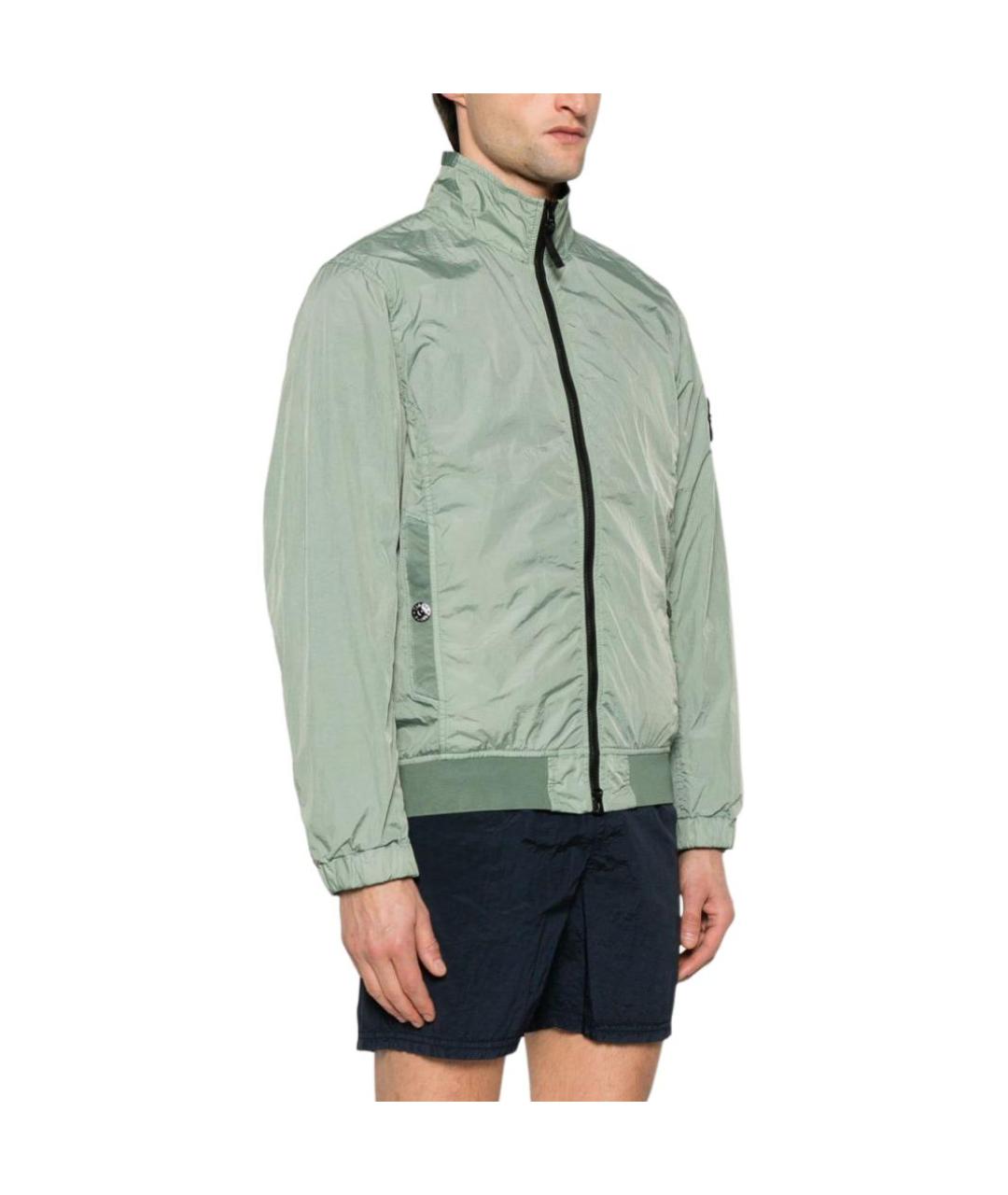 STONE ISLAND Зеленая куртка, фото 3