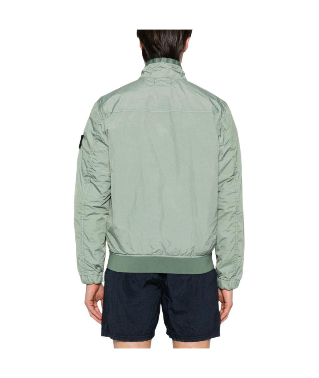 STONE ISLAND Зеленая куртка, фото 4