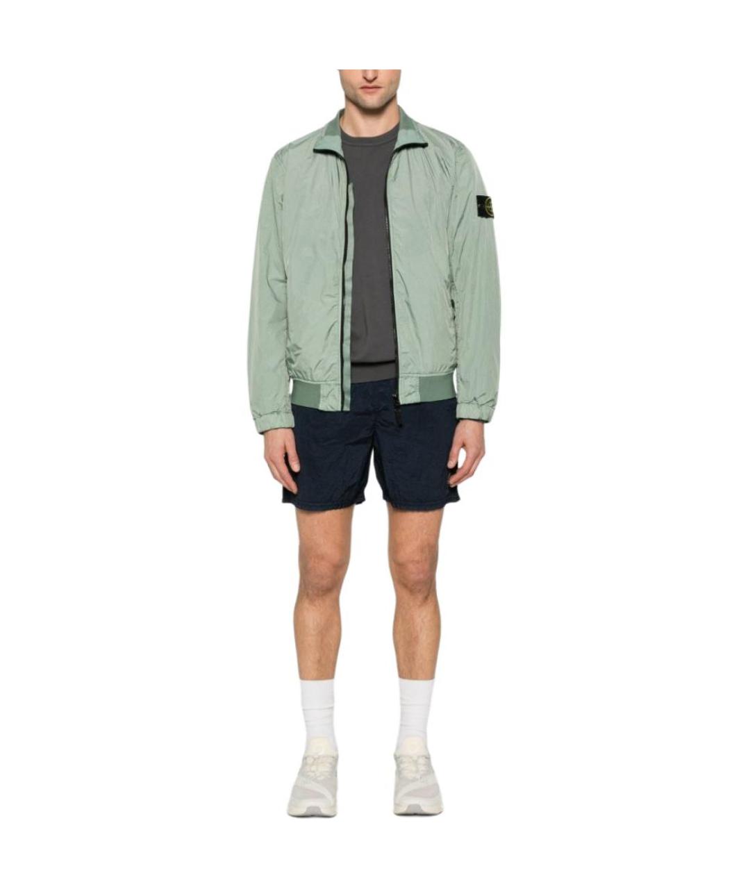 STONE ISLAND Зеленая куртка, фото 2