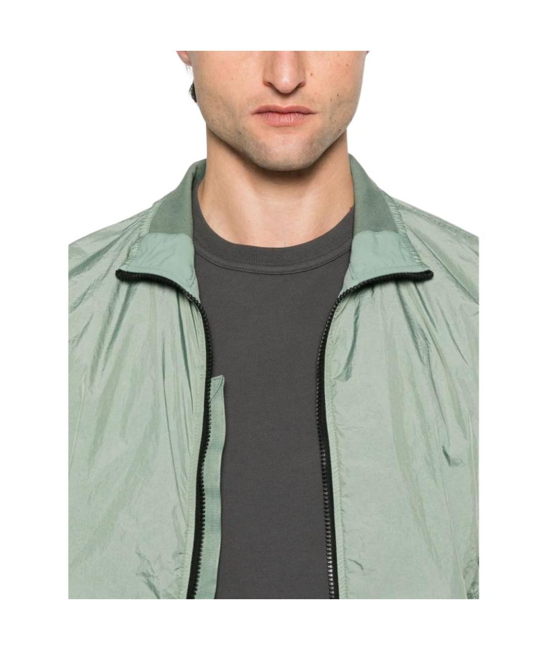 STONE ISLAND Зеленая куртка, фото 5