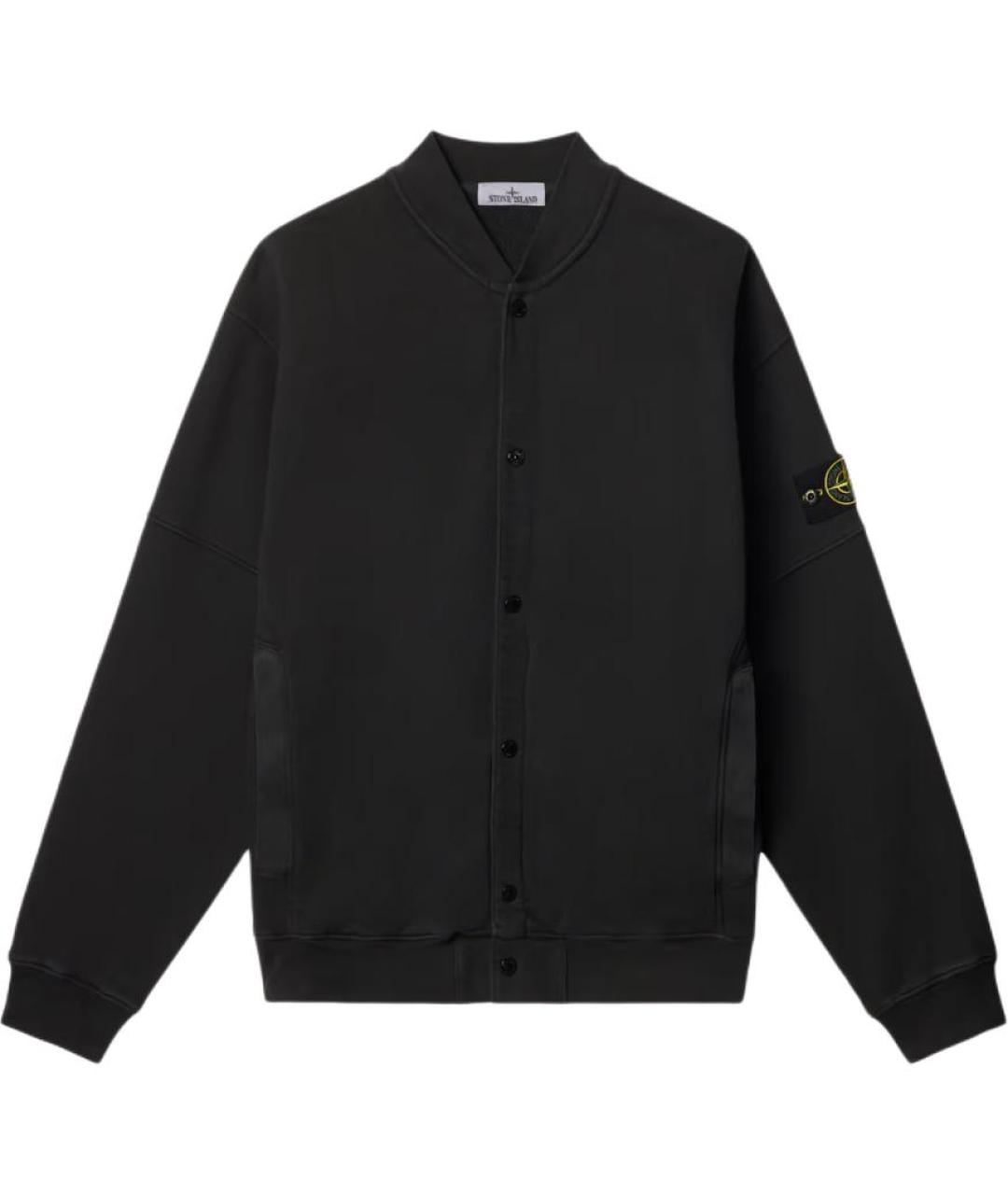 STONE ISLAND Черная куртка, фото 1