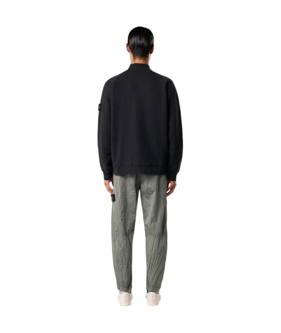 STONE ISLAND Черная куртка, фото 2