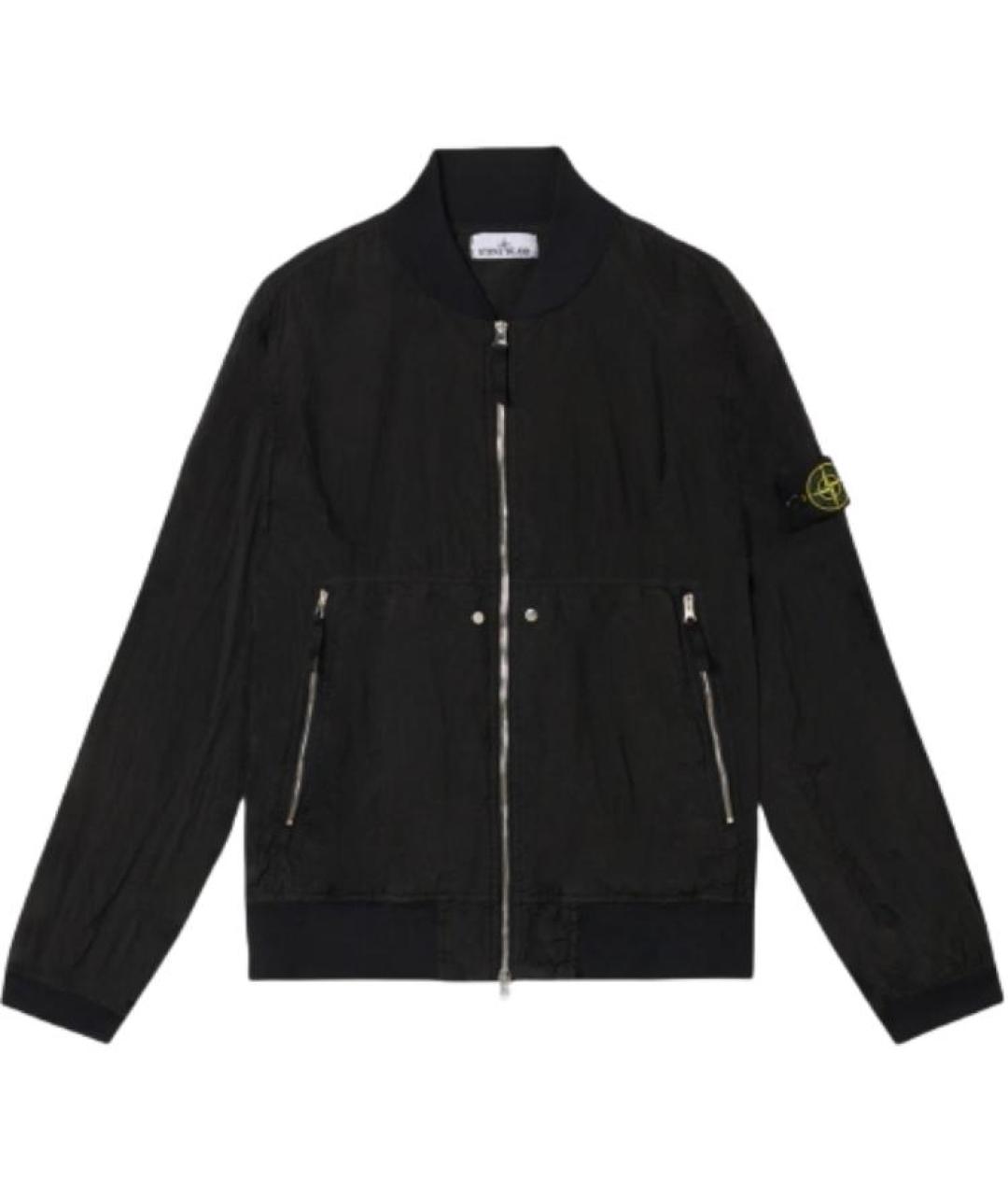 STONE ISLAND Черная куртка, фото 1